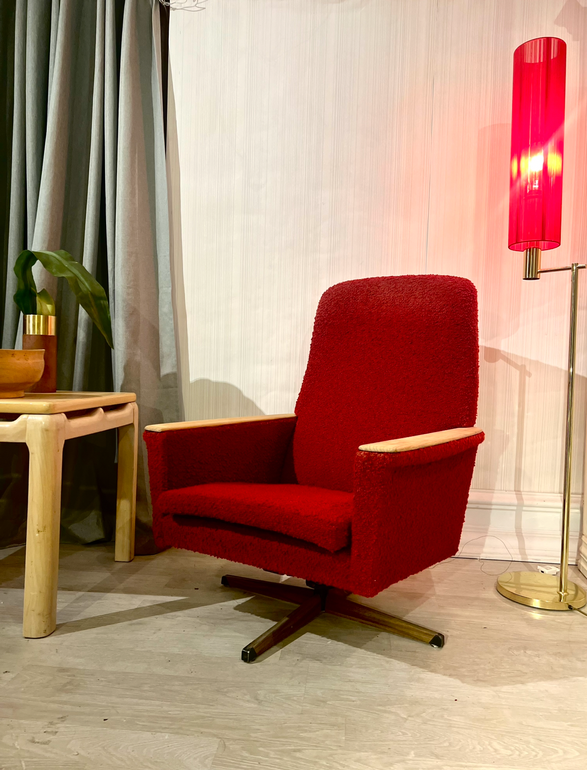Lenestol - Mid Century - Kvalitetsbrukt Møbel fra Hjembruket AS på Hjembruket