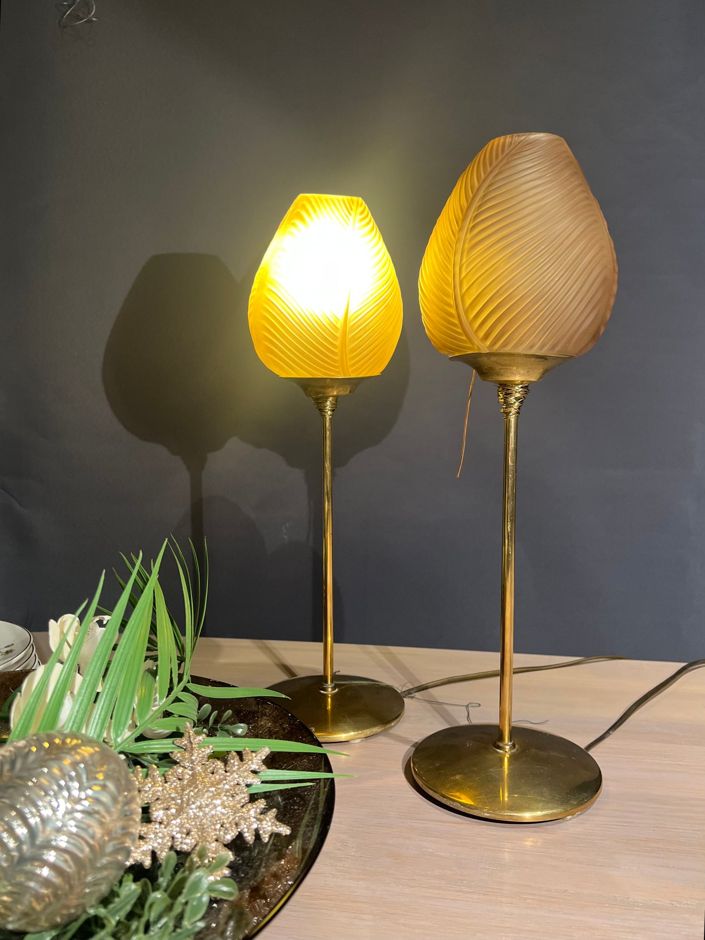 Bordlamper Art-Regency / Sture - Kvalitetsbrukt Møbel fra Hjembruket AS på Hjembruket