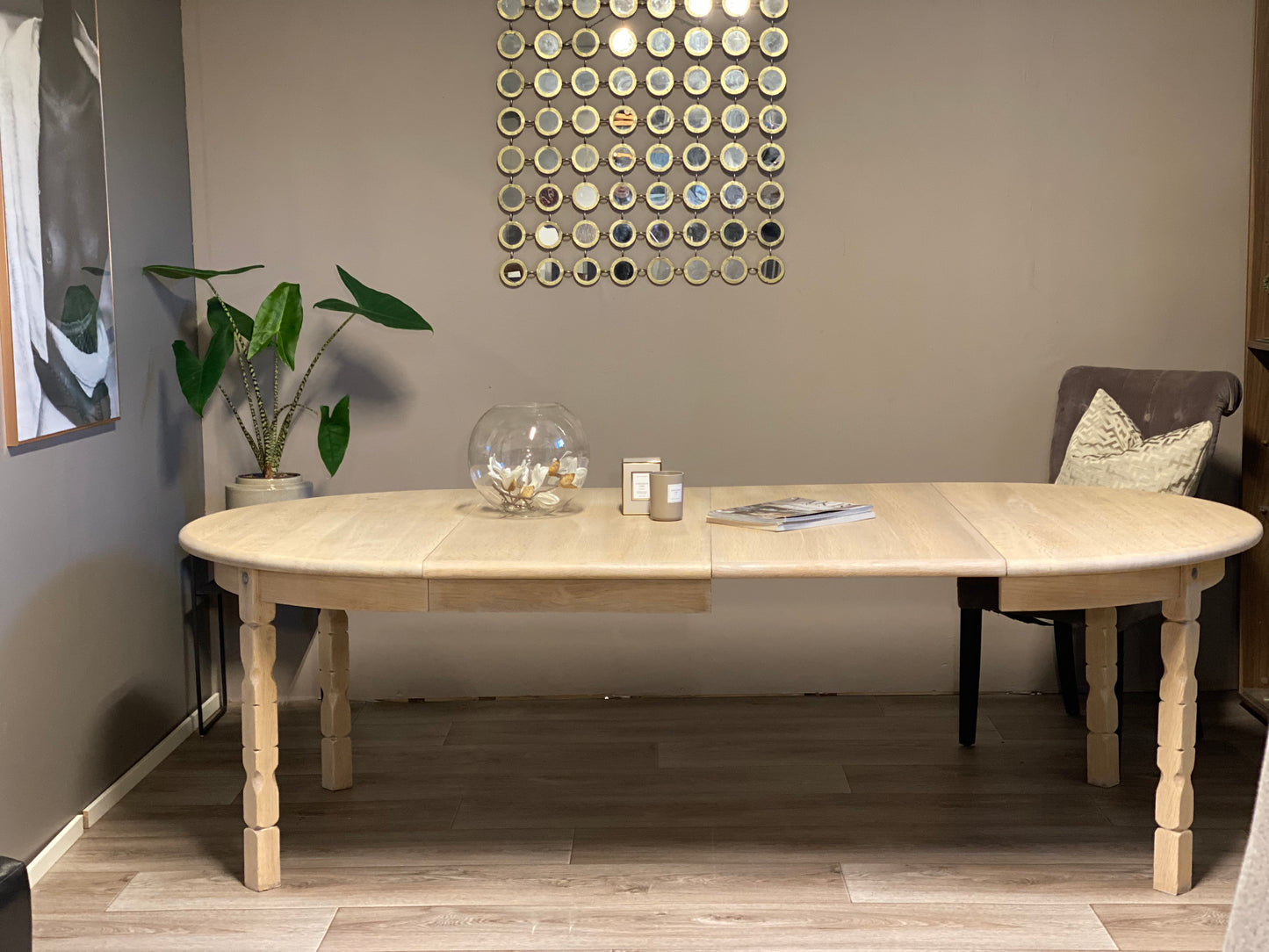 Dansk design! Heltre eikebord - Kvalitetsbrukt Møbel fra Hjembruket på Hjembruket